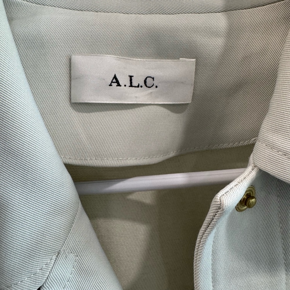 A.L.C. Soft Gray Blazer